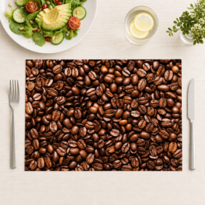 Kaffeebohnen - Tischset Papier – Bild 1