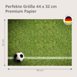 Ball auf der Linie - Tischset Papier – Bild 3