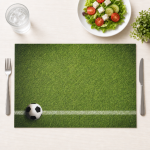 Ball auf der Linie - Tischset Papier – Bild 1
