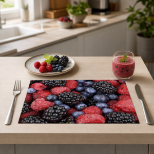 Bunter Sommerbeeren Mix - Tischset Papier – Bild 2