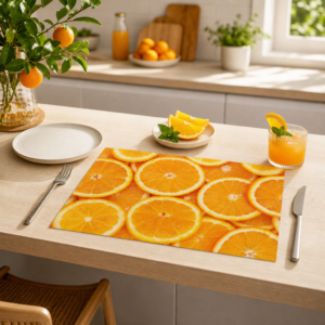 Frische Orangenscheiben - Tischset Papier – Bild 2