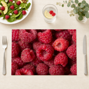 Rote Himbeeren - Tischset Papier – Bild 1
