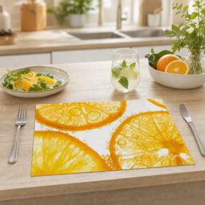 Orangenscheiben - Tischset Papier – Bild 2