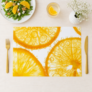 Orangenscheiben - Tischset Papier – Bild 1