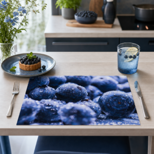 Blaubeeren - Tischset Papier – Bild 2