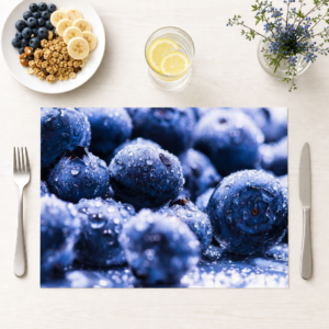 Blaubeeren - Tischset Papier – Bild 1