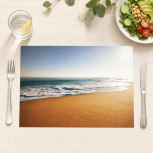 Meer und Strand - Tischset Papier – Bild 1