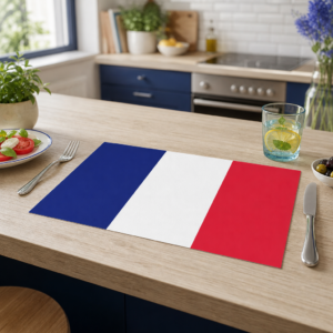 Flagge – Frankreich - Tischset Papier – Bild 2