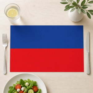 Flagge – Russland - Tischset Papier – Bild 1