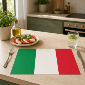 Flagge – Italien - Tischset Papier – Bild 2