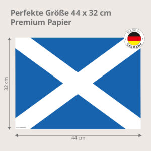 Flagge – Schottland - Tischset Papier – Bild 3