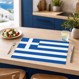 Flagge – Griechenland - Tischset Papier – Bild 2
