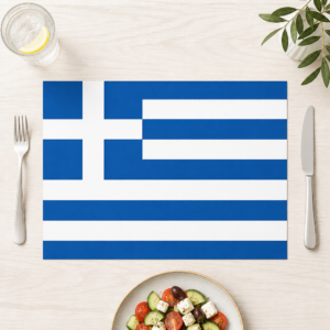 Flagge – Griechenland - Tischset Papier – Bild 1