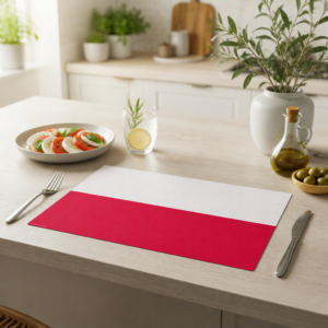 Flagge – Polen - Tischset Papier – Bild 2