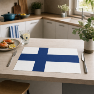 Flagge – Finnland - Tischset Papier – Bild 2