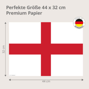 Flagge – England - Tischset Papier – Bild 3