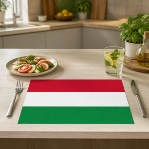 Flagge – Ungarn - Tischset Papier – Bild 2