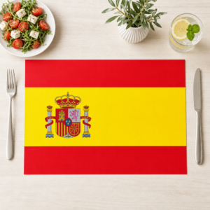 Flagge – Spanien - Tischset Papier – Bild 1