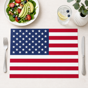 Flagge – USA - Tischset Papier – Bild 1