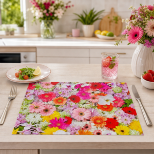 Blumen – Blumenmeer - Tischset Papier – Bild 2