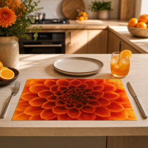 Blumen – Dahlie - Tischset Papier – Bild 2