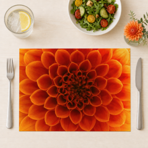 Blumen – Dahlie - Tischset Papier – Bild 1