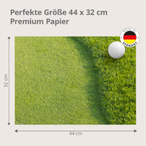 Ball im Rough - Tischset Papier – Bild 3