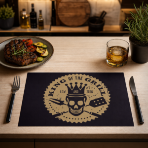 Grill - King of the Grill - Tischset Papier – Bild 2