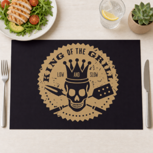 Grill - King of the Grill - Tischset Papier – Bild 1