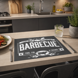 Grill - Backyard Barbecue - Tischset Papier – Bild 2