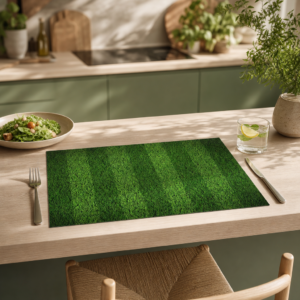 Grüner Rasen - Tischset Papier – Bild 2