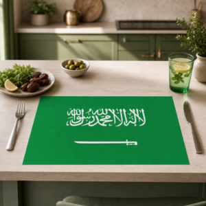 Flagge Saudi-Arabien - Tischset Papier – Bild 2