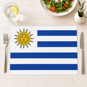 Flagge Uruguay - Tischset Papier – Bild 1