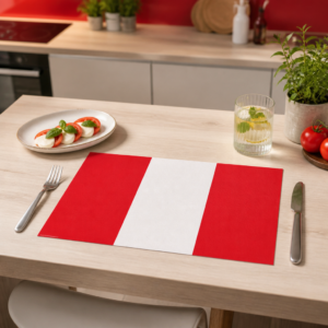 Flagge Peru - Tischset Papier – Bild 2