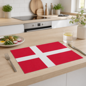 Flagge Dänemark - Tischset Papier – Bild 2