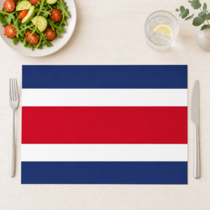 Flagge Costa Rica - Tischset Papier – Bild 1