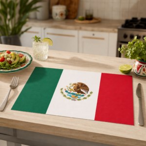 Flagge Mexiko - Tischset Papier – Bild 2