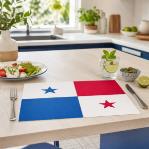 Flagge Panama - Tischset Papier – Bild 2