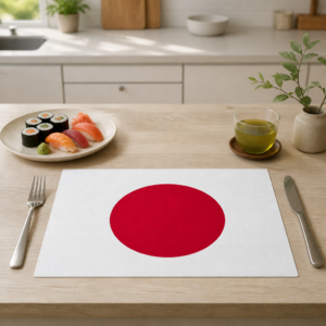 Flagge Japan - Tischset Papier – Bild 2
