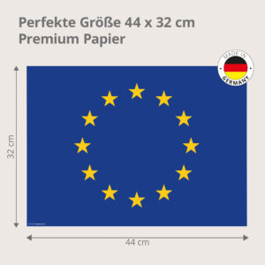 Flagge EU - Tischset Papier – Bild 3