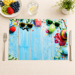 Karneval - Tischset Papier – Bild 1