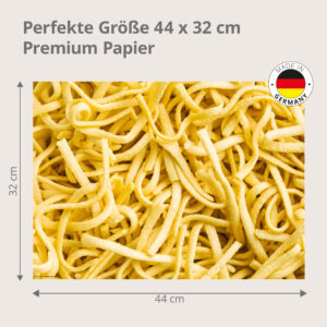 Frische Pasta - Tischset Papier – Bild 3