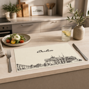 Berlin Skyline - Tischset Papier – Bild 2