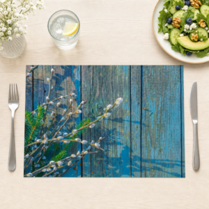 Weidenkätzchen - Tischset Papier – Bild 1