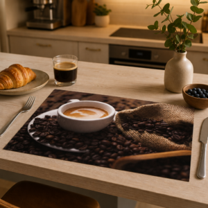 Espresso Arrangement - Tischset Papier – Bild 2