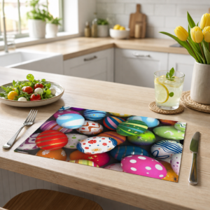 Bemalte Ostereier - Tischset Papier – Bild 2