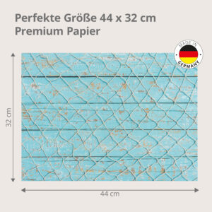 Fischernetz - Tischset Papier – Bild 3