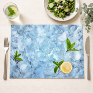 Crushed Ice - Tischset Papier – Bild 1