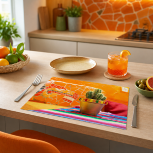 Mexikanischens Ambiente - Tischset Papier – Bild 2