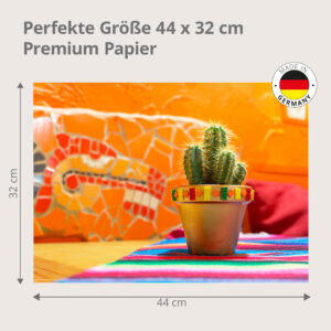 Mexikanischens Ambiente - Tischset Papier – Bild 3